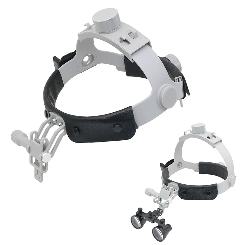 Capacete Ajustável para Lente de Aumento