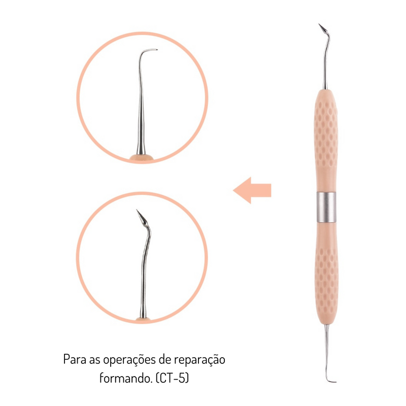 Espátula de Resina Com Cabo de Silicone