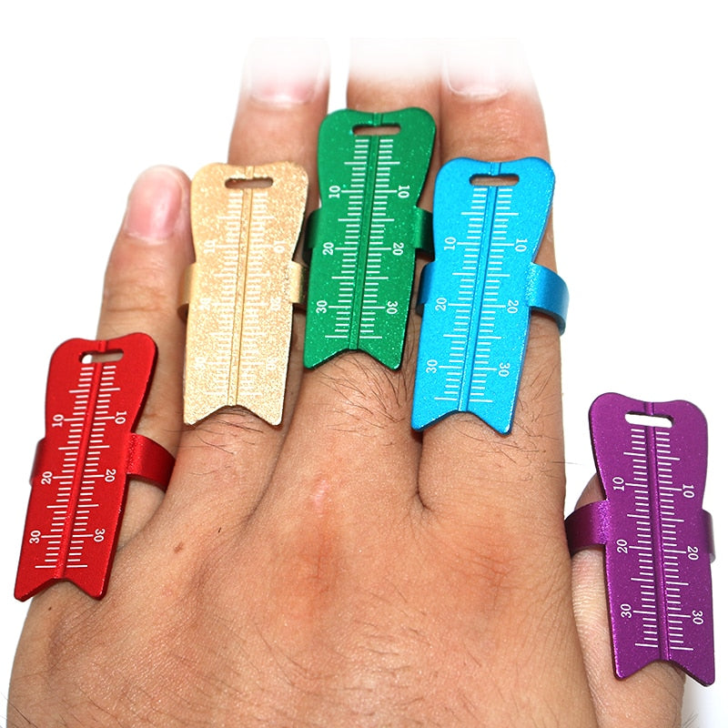 Régua Endodôntica Com Suporte Para Dedo